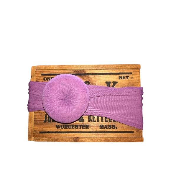 New Lavender headband baby toddler girl - Picture 1 of 2